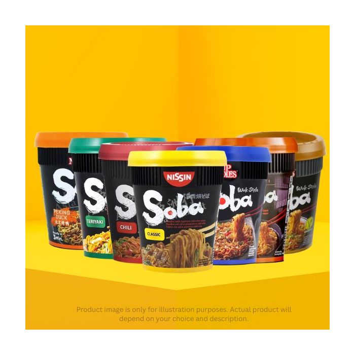 Mix & Match Nissin Soba Cup Bundle