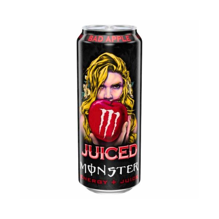 MONSTER Bad Apple Energy Drink Can 500ml