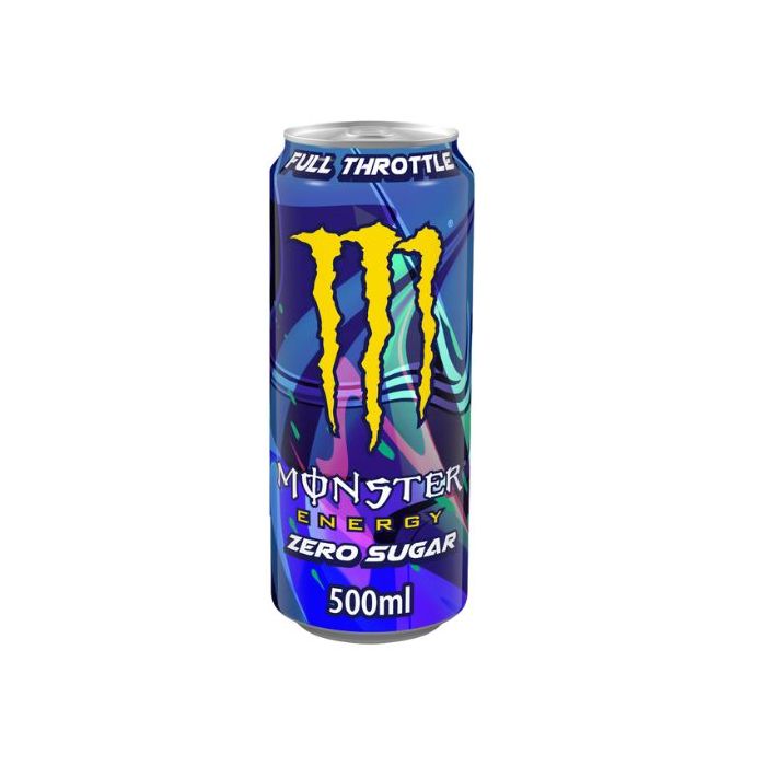 MONSTER Full Throttle Zero Sugar Energy Drink  Can 500 ml 超越碳酸能量飲料 (漢密爾頓)