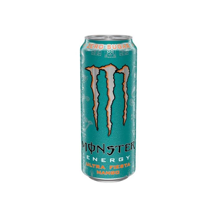 MONSTER Ultra Fiesta Mango Zero Sugar Energy Drink Can 500ml 超越碳酸能量飲料 (芒果味)