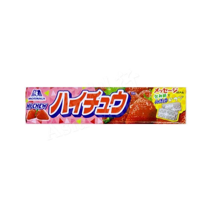 MORINAGA HiChew Chewy Candy (Strawberry Flavour) 55g  日本草莓軟糖