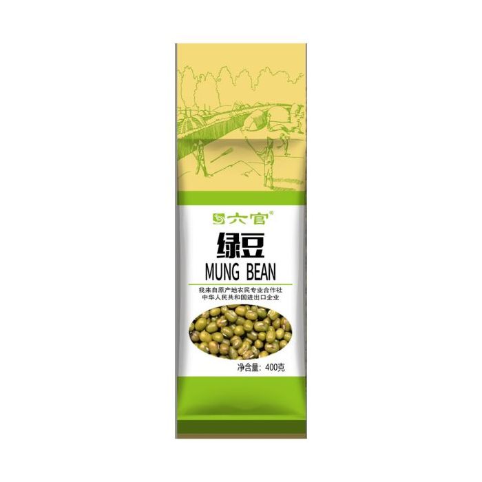 LIUGUAN Mung Bean 400g 六官绿豆