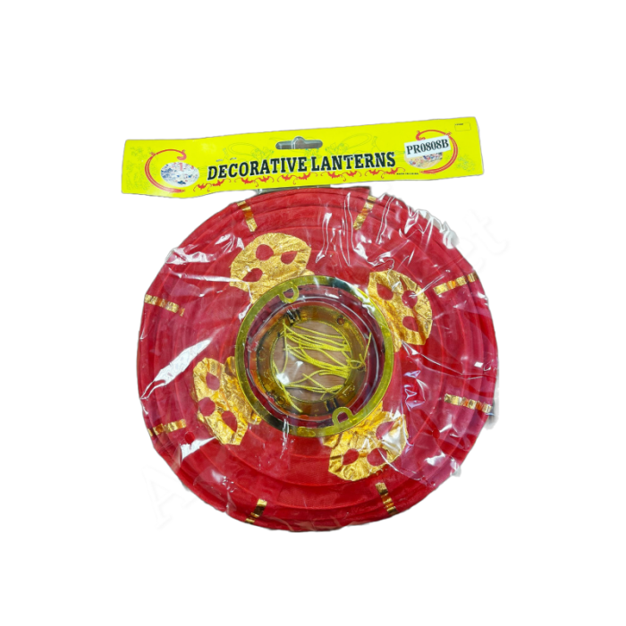 Decorative Lantern Red 21cm