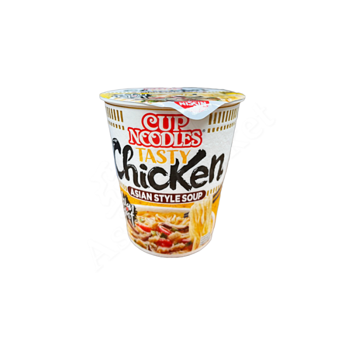 NISSIN - Cup noodle Tasty Chicken Flavour 63g 出前一丁冬菇雞杯面