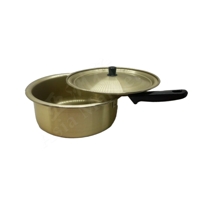 KOREA Ramen pot with handle 22cm  韓式拉麵鑊連蓋-有柄