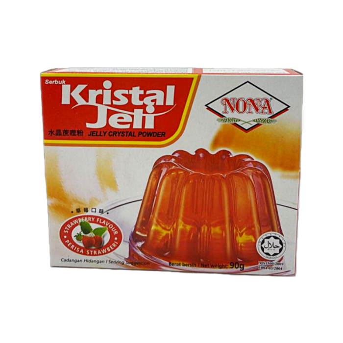 NONA  Jelly Crystal Powder Strawberry Flavor 90g   草莓味果凍粉