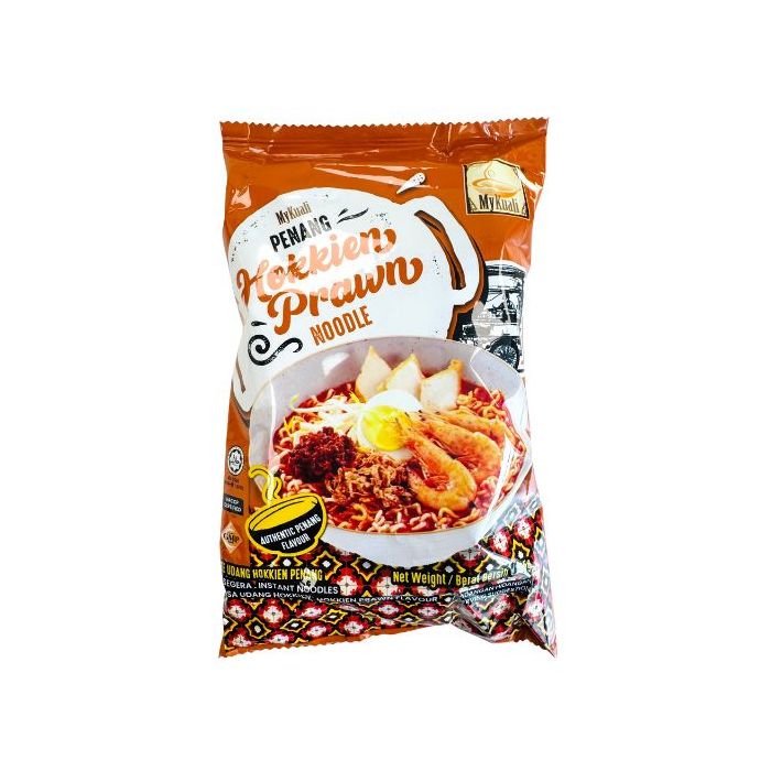  MYKUALI Penang Spicy Prawn Soup Noodle 105g 檳城香辣蝦湯麵