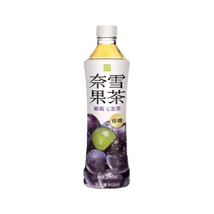 NAIXUE Fruit Drink Grape Oolong Tea 450ml 奈雪葡萄乌龙茶