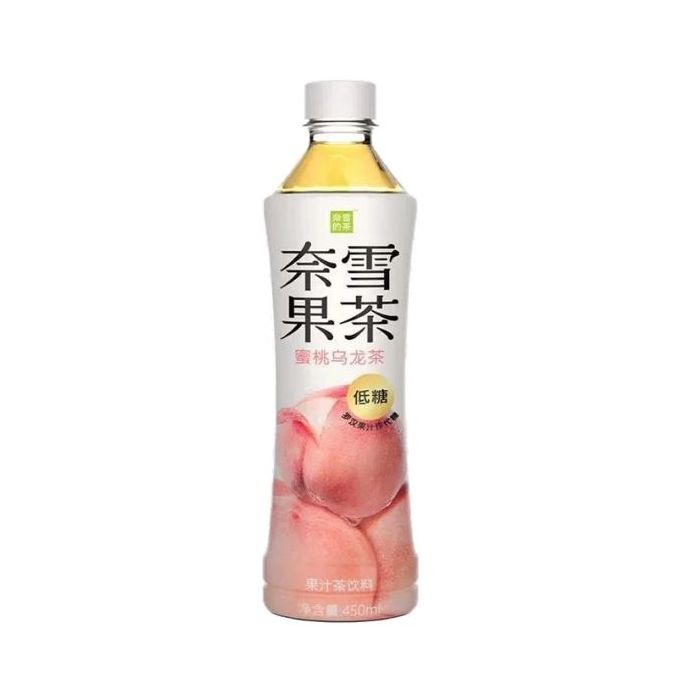 NAIXUE Fruit Drink Peach Oolong Tea 450ml 奈雪蜜桃乌龙茶