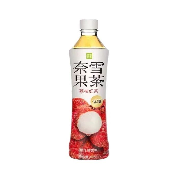 NAIXUE Fruit Drink Lychee Red Tea 450ml 奈雪荔枝红茶