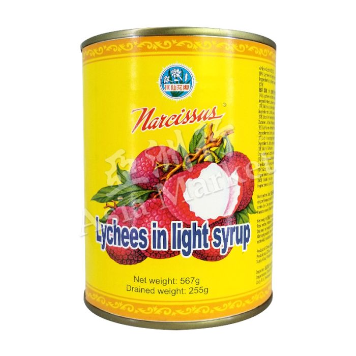 NARCISSUS Lychee in light syrup  糖水荔枝 567g
