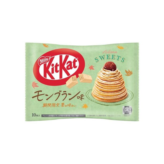 NESTLE Kitkat Mont Blanc Flavour 118.8g 日本雀巢威化