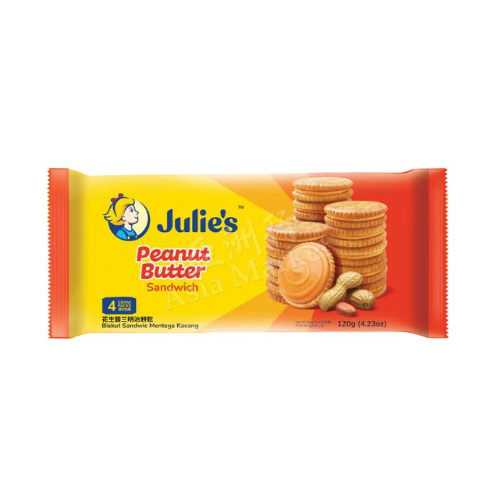 Julie's - 花生酱三明治饼干 120克