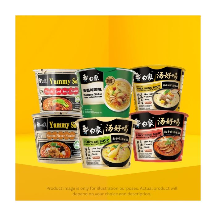 Mix & Match Baixiang Bowl Noodle Bundle Deal