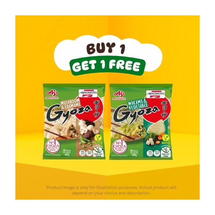 Buy 1 Get 1 Free Ajinomoto Japanese Veggie Gyoza Bundle Deal