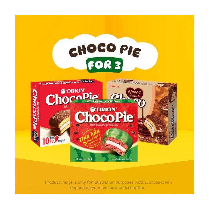 Mix & Match Choco Pie Bundle of 3