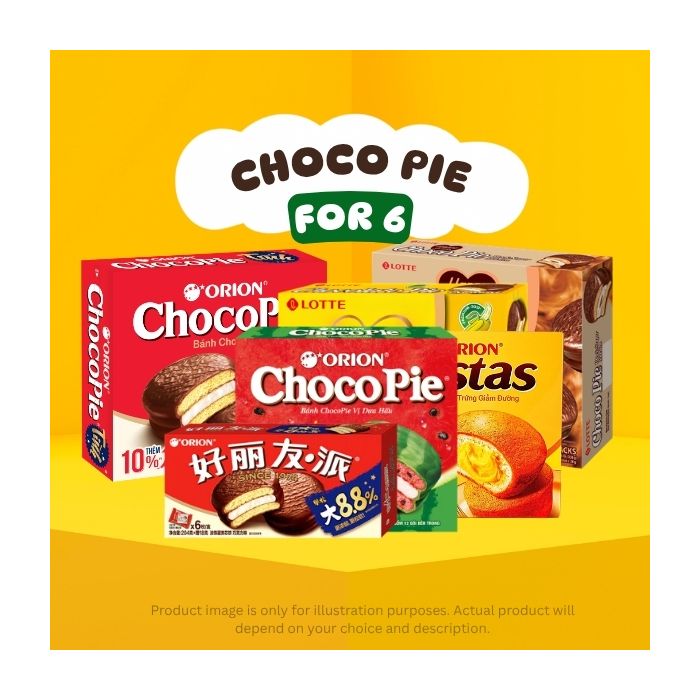 Mix & Match Choco Pie Bundle of 6