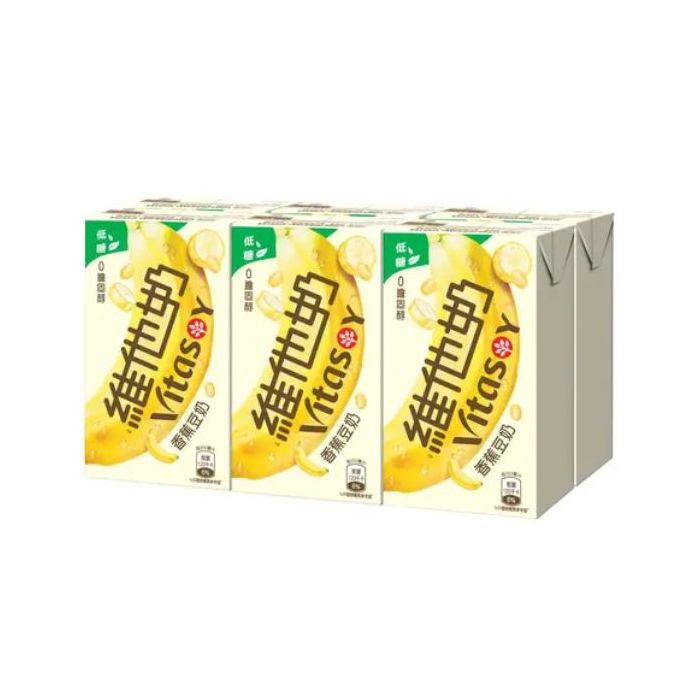 VITA Banana Soy Drink 6X250ml 维他奶香蕉牛奶