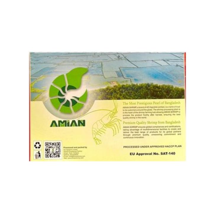 [FROZEN] AMIAN 6/8 RAW HLSO FW BLOCK 700g 無頭有殼蝦