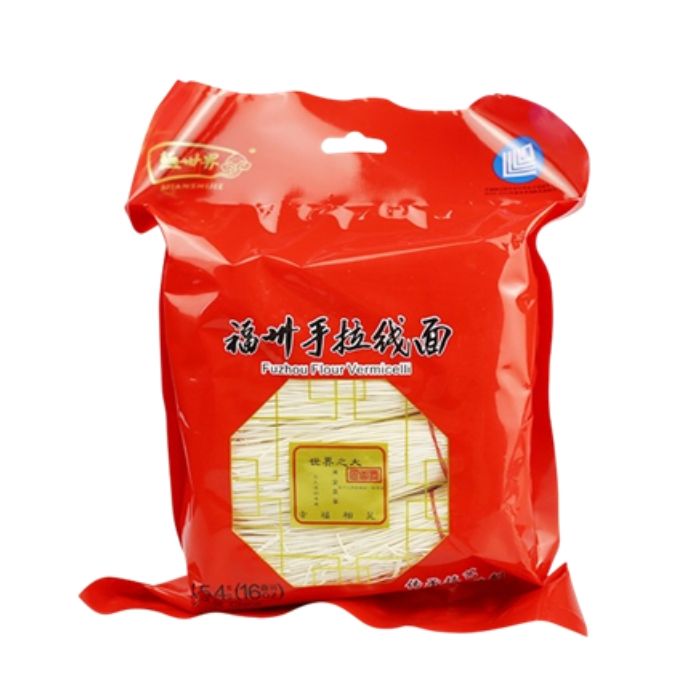 NOODLESWORLD Fuzhou Flour Vermicelli 454g 面世界特制福州手拉线面