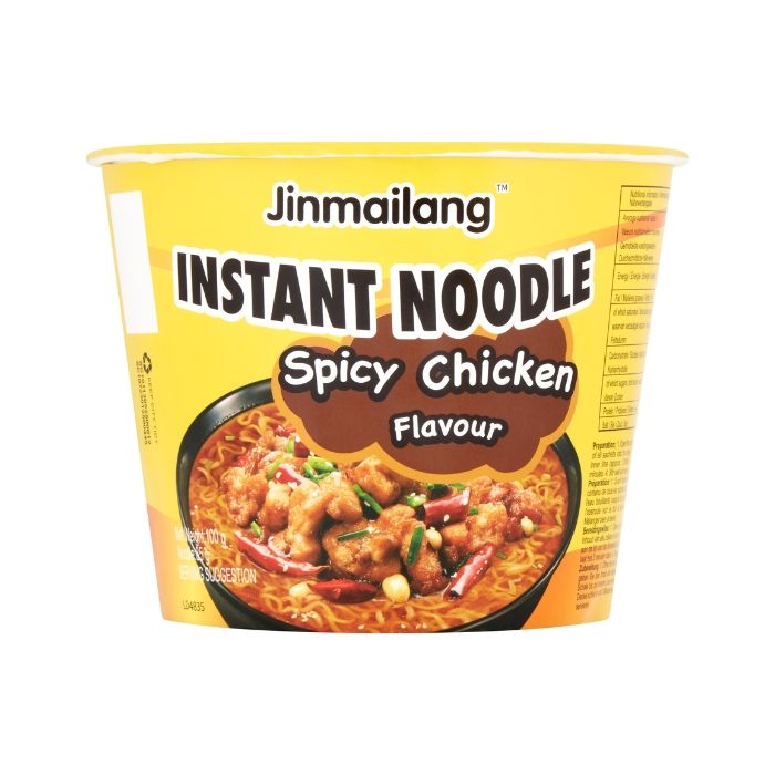 JINMAILANG Emperor Bowl Noodle Spicy Chicken Flavour 100g 今麥郎碗裝辣子雞