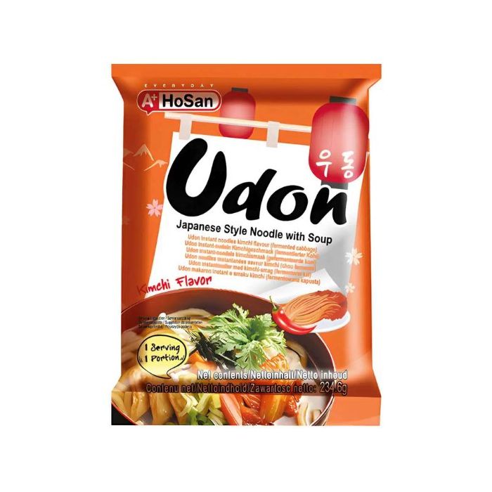 A+ Fresh Udon with Soup Base in Pack (Kimchi Flavour) 232.6g  韓式泡菜味烏冬
