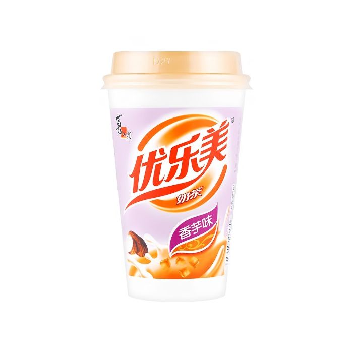 U.LOVEIT Instant Tea Taro Flavor 80g 優樂美芋香椰果奶茶