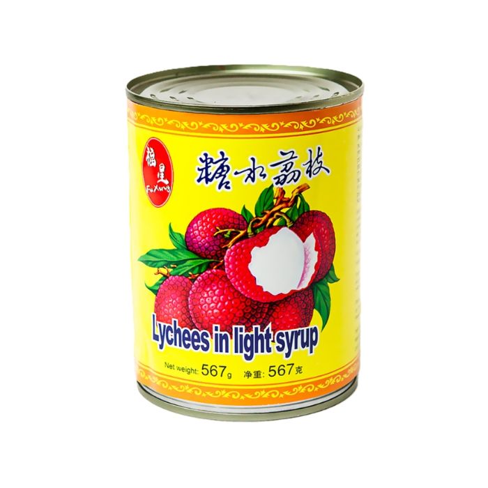 FORTUNE Lychees in Syrup 650g 荔枝罐頭