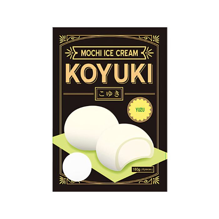 [FROZEN] JFC Mochi Ice Cream Koyuki Yuzu 180g 日式大福冰淇淋柚子味