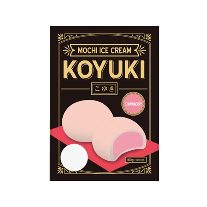 [FROZEN] JFC Mochi Ice Cream Koyuki Strawberry 180g