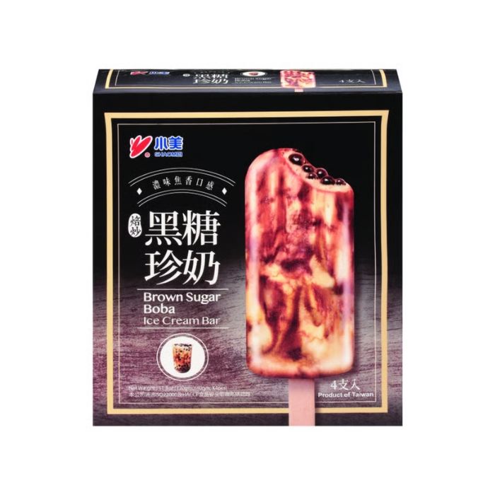 [FROZEN] [MULTIPACK] SHAOMEI Ice Bar Brown Sugar Boba 75gX4