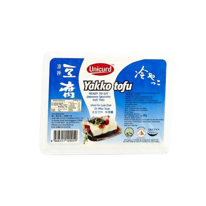 UNICURD T04 Unicurd Yakko Tofu 300g 涼拌豆腐*藍*