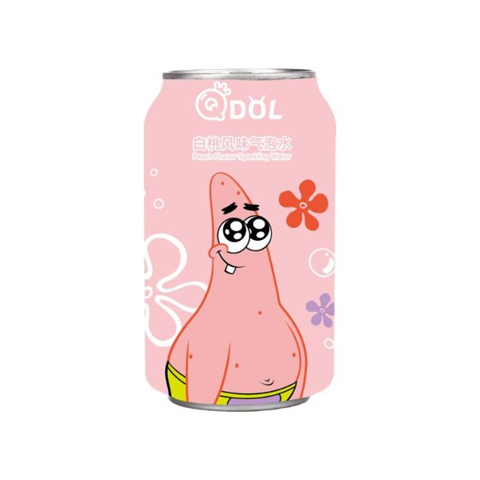 QDOL Lemonade with Peach Flavour 330ml 寶可夢 檸檬汽水 (桃味)