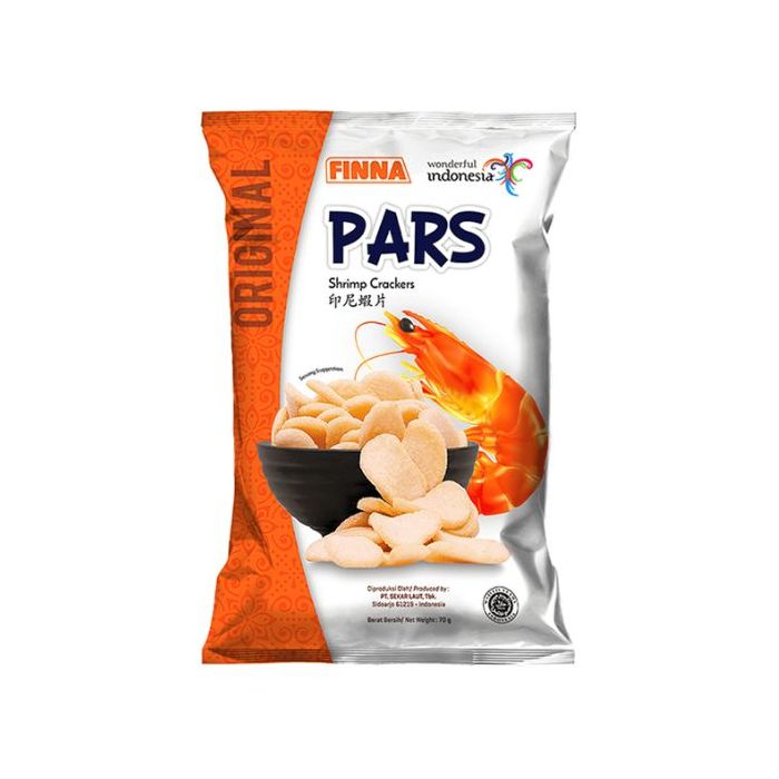 Finna Pars Shrimp Crackers Original Flavour 70g 