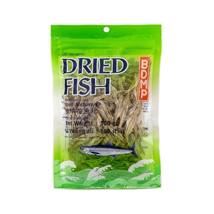 BDMP 6267 Anchovy/Kao San Green 100g 綠色包裝公魚仔