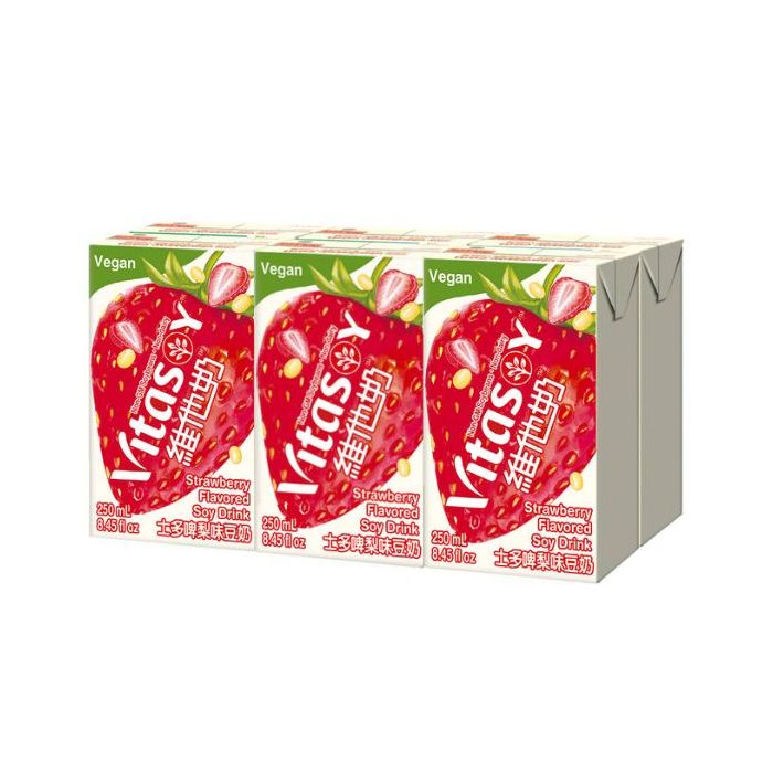 VITA Strawberry Soy Drink 6X250ml  