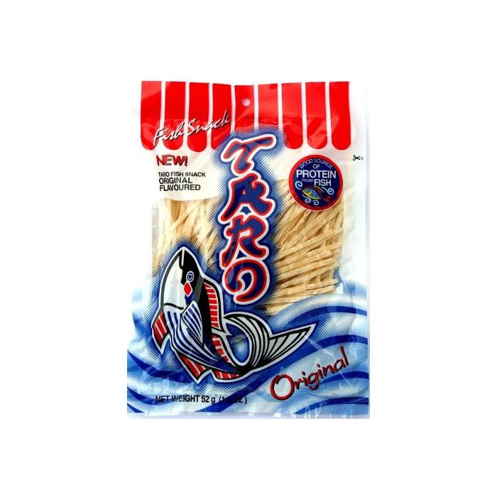 TARO Fish Snack Original Flavour 52g 泰寶原味魚絲