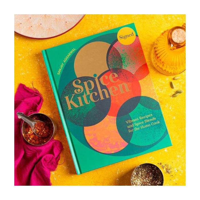 Spice Kitchen Cookbook Signed by Sanjay Aggarwal 