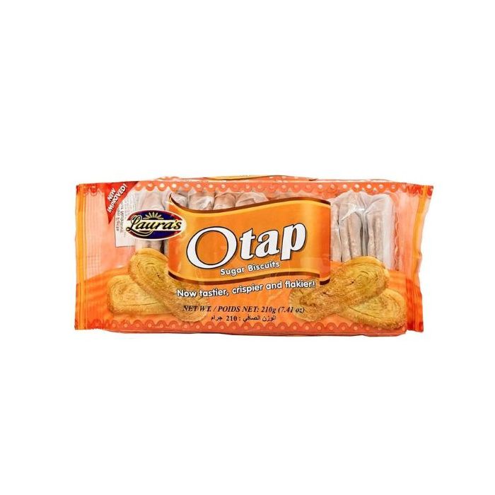 Laura's Otap Sugar Biscuits 210g 菲律賓香脆餅乾--原味
