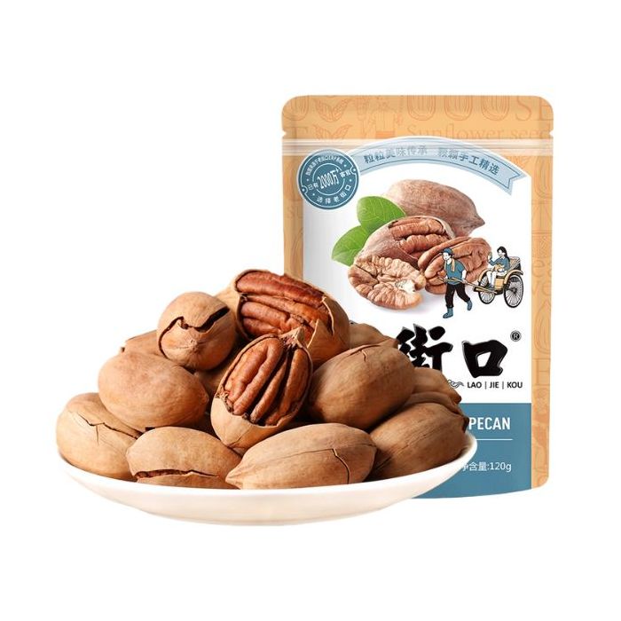 LaoJieKou Pecan Nuts 120g 老街口碧根果