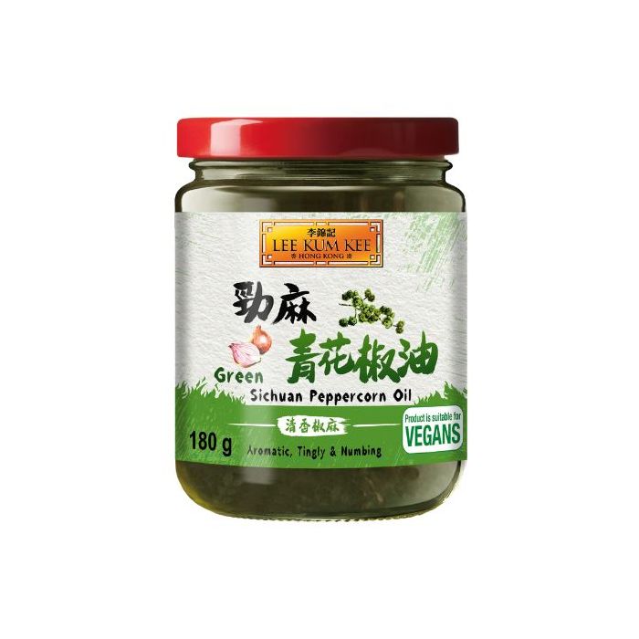 Lee Kum Kee Green Sichuan Peppercorn Oil 180g 李錦記勁麻青花椒油