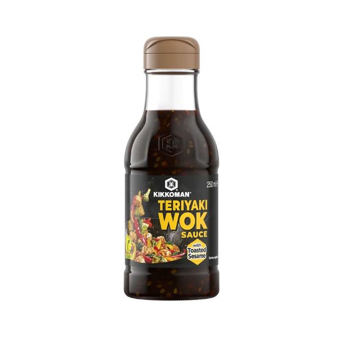 Kikkoman Teriyaki Sauce with Toasted Sesame 250ml 萬字芝麻甜豉油醬