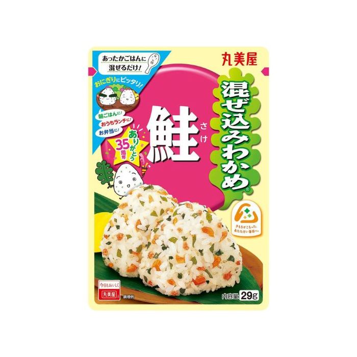Marumiya Mixed Wakame Salmon 29g 紫菜三文魚