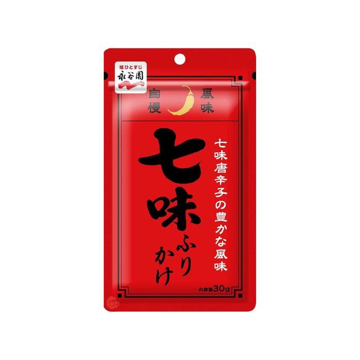 Nagatanien Nanami Furikake Rice Sprinkle with Seven Mixed Spices Bonito Flavour 30g 