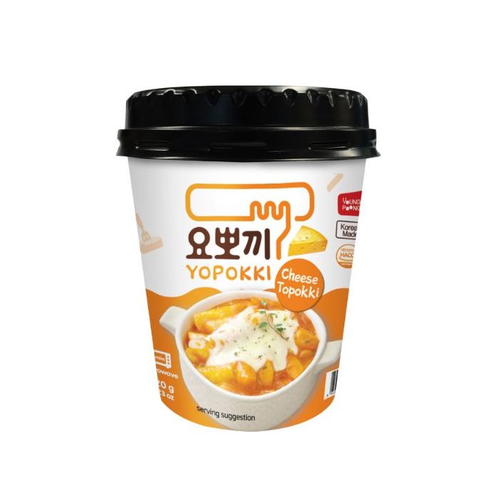 Young Poong Yopokki Instant Cup Topokki Cheese Flavour 120g 