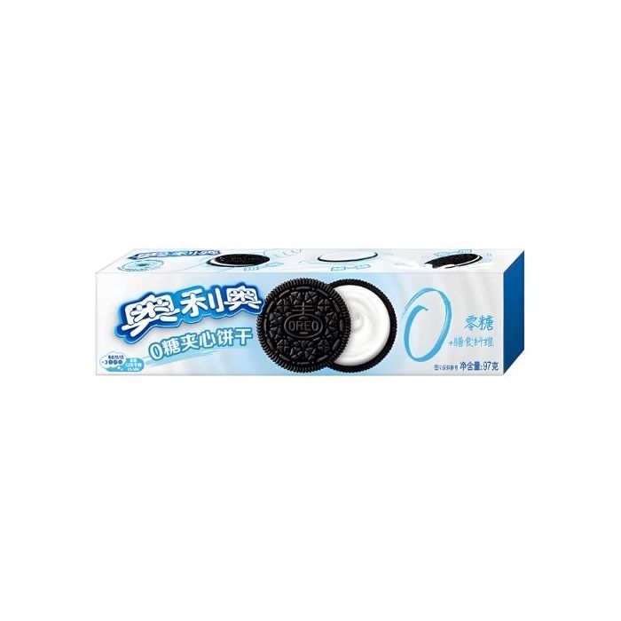 OREO Zero Sugar Sandwich Biscuit Thin 97g 