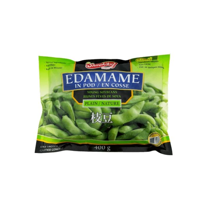 [FROZEN] SHIRAKIKU Frozen Boiled Shelled Edamame 400g 毛豆仁