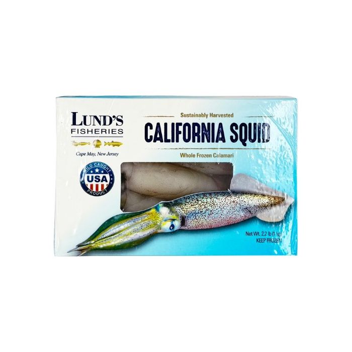 [FROZEN] LUNDS Whole Californian Squid 1kg 整只魷魚