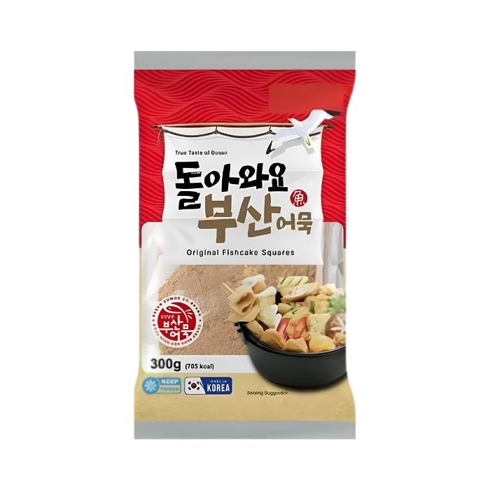 [FROZEN] GORAESA Fish Cake Original Square 300G 韓國魚餅(方形)