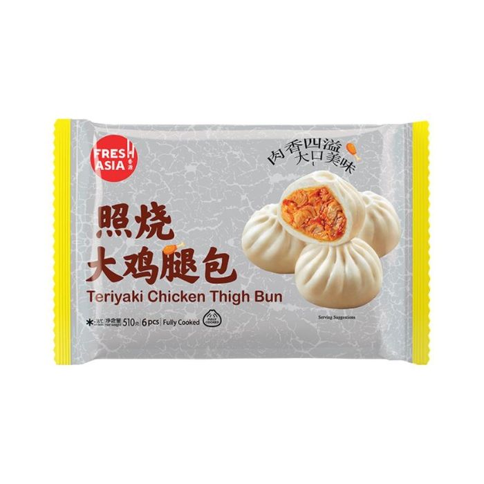 [FROZEN] FRESH ASIA Teriyaki Chicken Thigh Bun 510g 香源照烧大鸡腿包